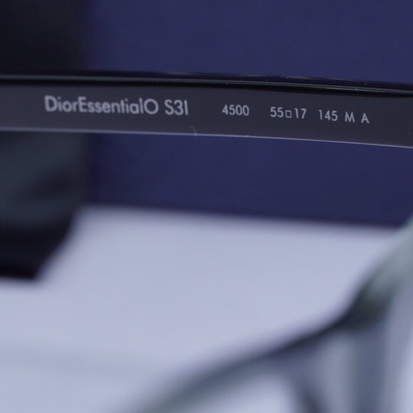 Dior DIORESSENTIALO S3I 4500 Square 55mm Eyeglasses - Transparent Grey - Picture 8 of 10